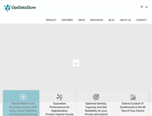 Tablet Screenshot of opsdatastore.com